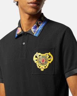 Vetements | Versace Polo Heart Couture