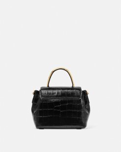 La Medusa | Versace Petit Sac A Main La Medusa Effet Croco