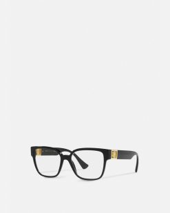 Montures Lunettes De Vue | Versace Lunettes Medusa Avec Cristaux