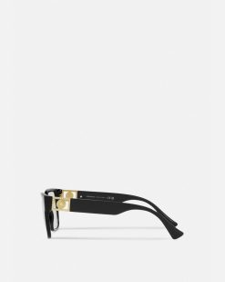 Montures Lunettes De Vue | Versace Lunettes Medusa Avec Cristaux