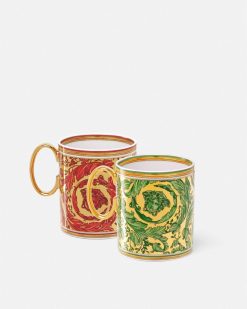 Deco | Versace Ensemble De 2 Mugs Medusa Garland