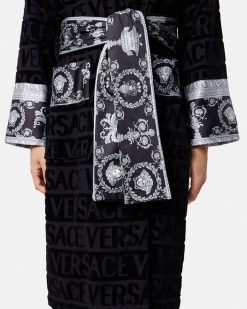 Peignoirs | Versace Peignoir De Marie I Baroque Avec Cristaux