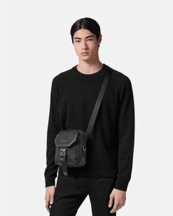 Neo Nylon | Versace Sac A Bandouliere En Jacquard Neo Nylon