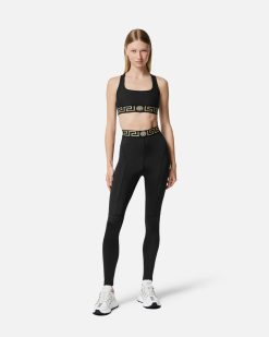 Activewear | Versace Legging De Sport Greca