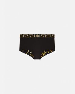 Maillots De Bain | Versace Boxer De Bain A Bordure Greca