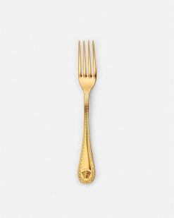 Couverts | Versace Fourchette A Dessert Medusa Cutlery