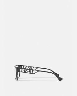 Montures Lunettes De Vue | Versace Lunettes 90S Vintage Logo