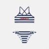 Vetements De Plage | Versace Ensemble De Bikini Nautical Stripe Kids