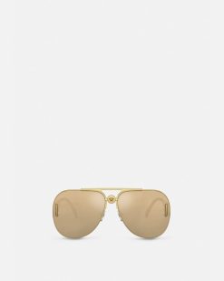 Lunettes De Soleil | Versace Lunettes De Soleil Medusa Biggie Pilot