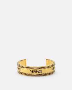 Bracelets | Versace Manchette '90S Vintage Versace Logo