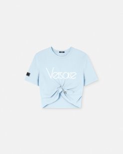 T-Shirts Et Pulls | Versace T-Shirt Court 1978 Re-Edition Logo