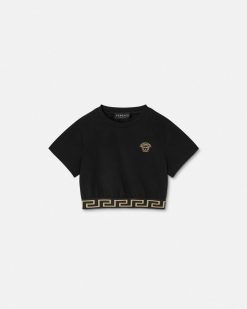 Vetements | Versace T-Shirt Court Bordure Greca Kids