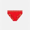 Maillots De Bain | Versace Slip De Bain A Bordure Greca