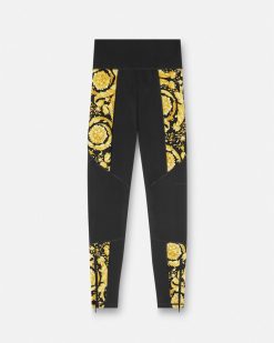 Activewear | Versace Legging De Sport Barocco