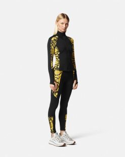 Activewear | Versace Legging De Sport Barocco