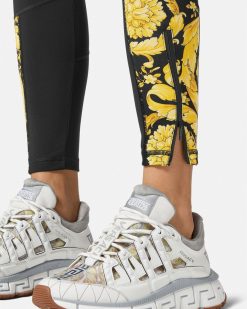 Activewear | Versace Legging De Sport Barocco