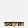 Ceintures | Versace Ceinture En Cuir Reversible Barocco