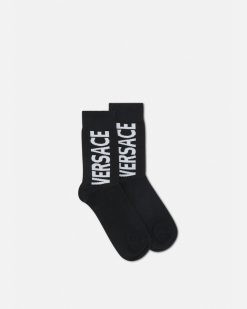 Chaussettes | Versace Chaussettes Logo Versace