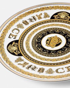 Collection Alphabet | Versace Assiette P Virtus Alphabet 33 Cm