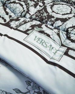 Couvertures Et Couettes | Versace Couette A Double Face Crete De Fleur