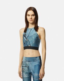 Vetements | Versace Haut Court Patchwork Denim