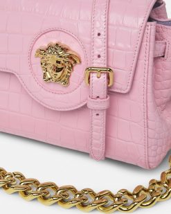 La Medusa | Versace Petit Sac A Main Croco La Medusa