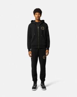 Vetements | Versace Hoodie Zippe V-Emblem