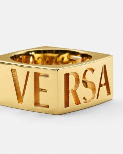 Bagues | Versace Bague A Logo Medusa