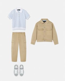 Vetements | Versace Pantalon Cargo En Gabardine Kids