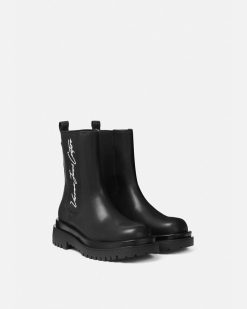 Chaussures | Versace Bottines Chelsea Drew A Logo Signature