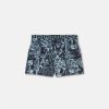 Maillots De Bain | Versace Short De Bain Barocco Stencil