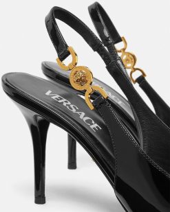 Medusa '95 | Versace Medusa '95 Slingbacks 85 Mm