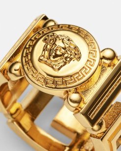 Bagues | Versace Bague Medusa Greca