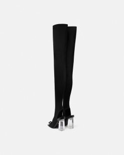 Gianni Ribbon | Versace Gianni Ribbon Cuissardes Ouvertes 105 Mm