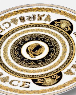 Collection Alphabet | Versace Assiette Q Virtus Alphabet 33 Cm