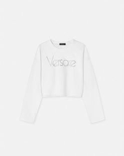 T-Shirts Et Pulls | Versace Sweat Court 1978 Re-Edition Logo