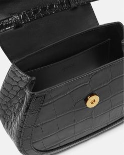 Greca Goddess | Versace Mini Sac Greca Goddess Aspect Croco