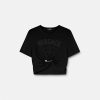 T-Shirts Et Pulls | Versace T-Shirt Court Versace Milano Stamp