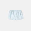 Pantalons Et Shorts | Versace Short Boxer En Soie Duchesse Contrasto