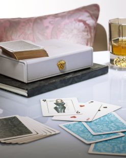 Jeux De Societe | Versace Coffret De Cartes A Jouer Medusa