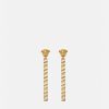 Boucles D'Oreilles | Versace Boucles D'Oreilles Pendantes La Medusa Greca