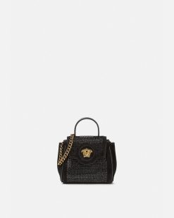 La Medusa | Versace Micro Sac La Medusa Avec Cristaux