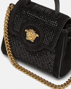 La Medusa | Versace Micro Sac La Medusa Avec Cristaux