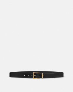 Ceintures | Versace Ceinture En Cuir Column