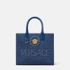 La Medusa | Versace Petit Fourre-Tout En Denim La Medusa