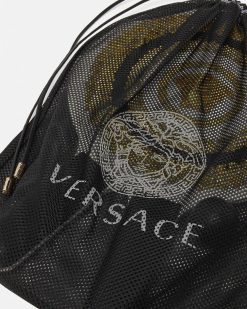 Voyages | Versace Raquettes De Plage Crete De Fleur