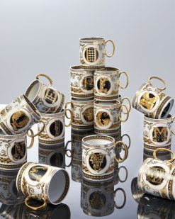 Cafe Et The | Versace Mug V Virtus Alphabet