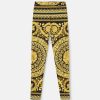 Pantalons Et Shorts | Versace Legging Barocco