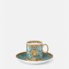 Cafe Et The | Versace Tasse Et Soucoupe Scala Del Palazzo Verde