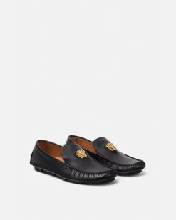 Chaussures Drivers | Versace Mocassins Driver La Medusa